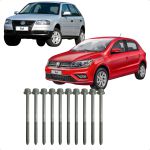 Jogo Parafusos Cabeçote Gol G3 G4 G5 G6 Fox Saveiro Voyage Polo Crossfox Spacefox Golf 1.0 1.6 8v EA111 Original WHT001865