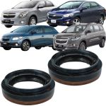 Par Retentor Semieixo Lateral Câmbio Celta Corsa Agile Astra Meriva Montana Onix Prisma Spin Original 24586650