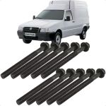 Jogo Parafusos Cabeçote Fiat Motor 1.0 1.3 1.4 8v Evo Fire