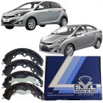 Jogo Sapatas Lonas Freio Traseiro HB20 HB20S HB20X 1.0 1.6 2012 A 2019 SYL 204003