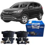 Jogo Pastilhas Freio Traseiro Honda Crv 2.0 16v 2005 A 2016 Cobreq N1393