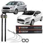 Par Barra Braço Axial Direção Novo Ka New Fiesta Viemar 680409