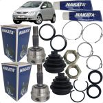 Par Junta Ponteira Homocinética Roda Fox 1.0 8v 2003 2004 2005 2006 2007 2008 Nakata NJH25129A