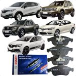 Jogo Pastilha Freio Dianteiro Captur Duster Fluence Oroch Sandero RS 2.0 16v Bosch 0986BB0981