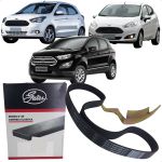 Correia Alternador Com Ferramenta New Fiesta Ecosport Ka+ 1.5 1.6 16v Sigma Flex Gates 6PK1031SF