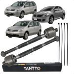 Par Braço Barra Articulação Axial Direção Livina Grand Livina Tiida 1.6 1.8 16v 2007 a 2014