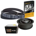 Kit Correia Dentada + Tensor Gol Parati Saveiro Santana Passat Voyage Escort Ap 1.6 1.8 2.0 8v Até 1995