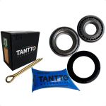 Kit Rolamento Roda Dianteira 4 Furos Brasília Fusca Variant 1974 a 1996 Tantto RRK749