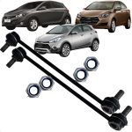 Par Bieletas Dianteiras HB20 HB20S HB20X 1.0 1.6 Flex 2013 a 2019 Tantto