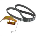 Correia Serviço Alternador Prisma Onix Cobalt Spin 1.0 1.4 1.8 8v Flex 2017 2018 2019 Contitech 5PK1051ELASTT1