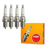 Jogo Vela Doblo Palio Weekend Strada Idea Grand Siena Punto Bravo 1.6 1.8 16v E-Torq Flex 2011 A 2014 NGK BKR7E