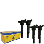 Jogo Bobinas Ignição Creta Elantra IX35 Cerato Sportage 2.0 16v Flex Magneti Marelli BI0166MM