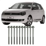 Jogo Parafusos Cabeçote Gol G3 G4 G5 G6 Fox Saveiro Voyage Polo Crossfox Spacefox Golf 1.0 1.6 8v EA111 Original WHT001865