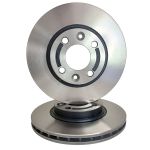 Kit Discos e Pastilhas Freio Dianteiro Logan Sandero 1.0 1.6 Flex 2015 Em Diante COBREQ FREMAX N457 BD3108