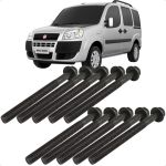 Jogo Parafusos Cabeçote Fiat Motor 1.0 1.3 1.4 8v Evo Fire