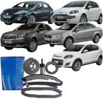 Kit Corrente Motor Completo Doblo Grand Siena Idea Palio Strada Punto Toro Renegade 1.6 1.8 16v E-Torq Flex SKF VKML42002A
