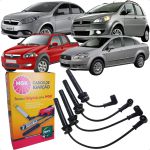 Jogo Cabos De Velas Doblo Grand Siena Idea Palio Weekend Punto Strada E-torq 1.6 1.8 16v Flex Ngk SCT67