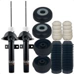 Kit Amortecedor Coxim Batente Dianteiro Courier 1997 A 2013 Cofap