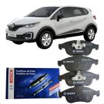 Jogo Pastilha Freio Dianteiro Captur Duster Fluence Oroch Sandero RS 2.0 16v Bosch 0986BB0981