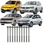 Jogo Parafusos Cabeçote Gol G3 G4 G5 G6 Fox Saveiro Voyage Polo Crossfox Spacefox Golf 1.0 1.6 8v EA111 Original WHT001865