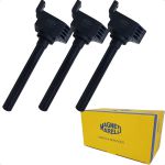 Jogo Bobina Ignição Onix 1.0 12v 3cc 82cv Aspirado Flex Magneti Marelli BI0185MM