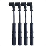 Kit Cabos e Velas Ignição Fiorino Uno Grand Siena Palio Punto Strada 500 1.4 8v Evo Flex NGK SCT64 ZKR8B10