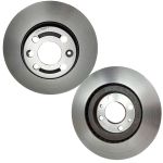 Kit Discos e Pastilhas Freio Dianteiro Logan Sandero 1.0 1.6 Flex 2015 Em Diante COBREQ FREMAX N457 BD3108