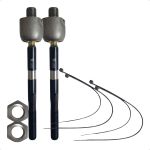 Par Braço Barra Axial Direção Logan Sandero 2007 A 2013 Viemar 680315