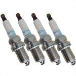 Jogo Velas Ignição Clio Duster Logan Sandero Duster Kangoo Fluence Megane Livina Symbol 1.6 16v K4M Gasolina/Flex NGK BKR6ESZ10