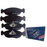 Jogo Pastilha Freio Dianteiro Celta Prisma 1.0 1.4 2001 A 2008 Bosch 0986BB0266