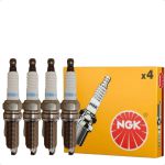 Jogo De Velas Ignição Ix35 Elantra Sportage 2.0 16v Flex Ngk LZKR8BDE