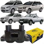 Bobina Ignição Palio Doblo Fiorino Idea Siena Strada Uno 1.0 1.4 8v Fire Flex Magneti Marelli BI0014MM