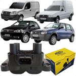 Bobina Ignição Palio Doblo Fiorino Idea Siena Strada Uno 1.0 1.4 8v Fire Flex Magneti Marelli BI0014MM
