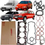 Jogo Junta Superior Cabeçote Palio Siena Fiorino Uno 1.0 1.3 8v Fire Sabó 79257FLEX