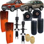 Kit Amortecedor Coxim Batente Dianteiro Palio Weekend Strada Adventure Locker Cofap