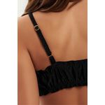 TOP SANCHO CANELADO BLACK E CALCINHA SANCHO CANELADO BLACK