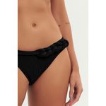 TOP TRANCOSO CANELADO BLACK E CALCINHA BUZIOS CANELADO BLACK
