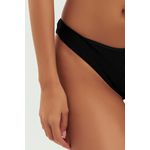 TOP SANCHO CANELADO BLACK E CALCINHA SANCHO CANELADO BLACK