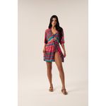 BATA CURTA KIMONO LISTRADO SUNSET