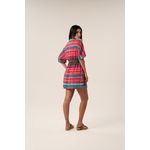 BATA CURTA KIMONO LISTRADO SUNSET