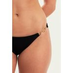 TOP ANGRA JACKARD BLACK E CALCINHA TRANCOSO JACKARD BLACK