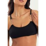TOP SANTORINI JACKARD BLACK E CALCINHA PIPA JACKARD BLACK 