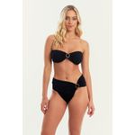 TOP CARAIVA JACKARD BLACK E CALCINHA LEBLON JACKARD BLACK