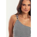 MAIÔ IPANEMA JACKARD PRETO/BRANCO