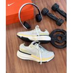 Tênis esportivo NK Premium amarelo