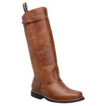 Bota Gaúcha Masculina Original Beretta Couro Bovino Castor