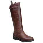 Bota Beretta Masculina Cano Alto Em Couro Nobre Café