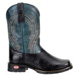 Texana Masculina Country Western Fabricada Em Couro Nobre