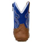 Bota Country Baby Em Couro Cor Azul