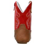 Texana Baby Country Couro Vermelho